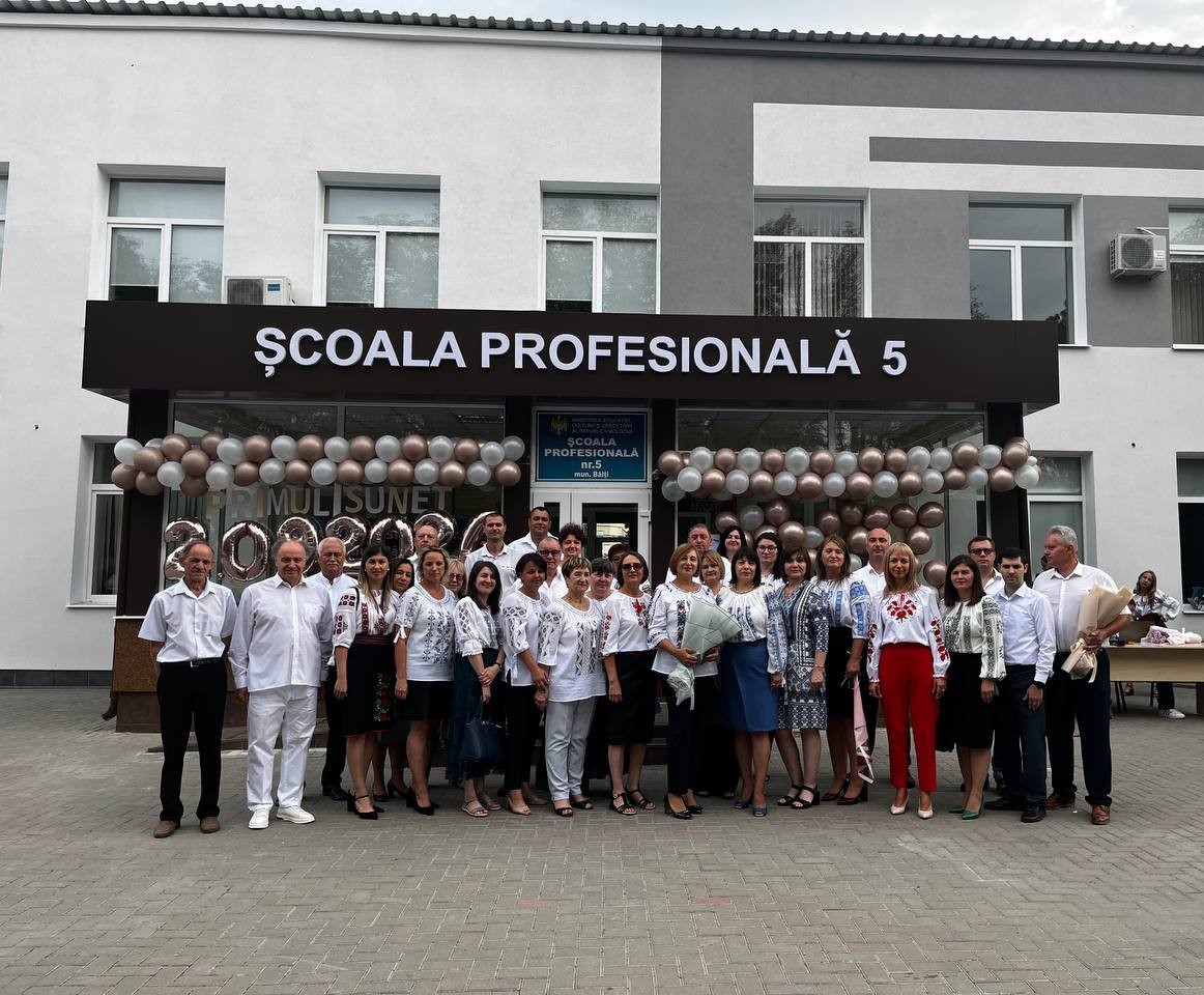 Professional School No. 5 from Balti